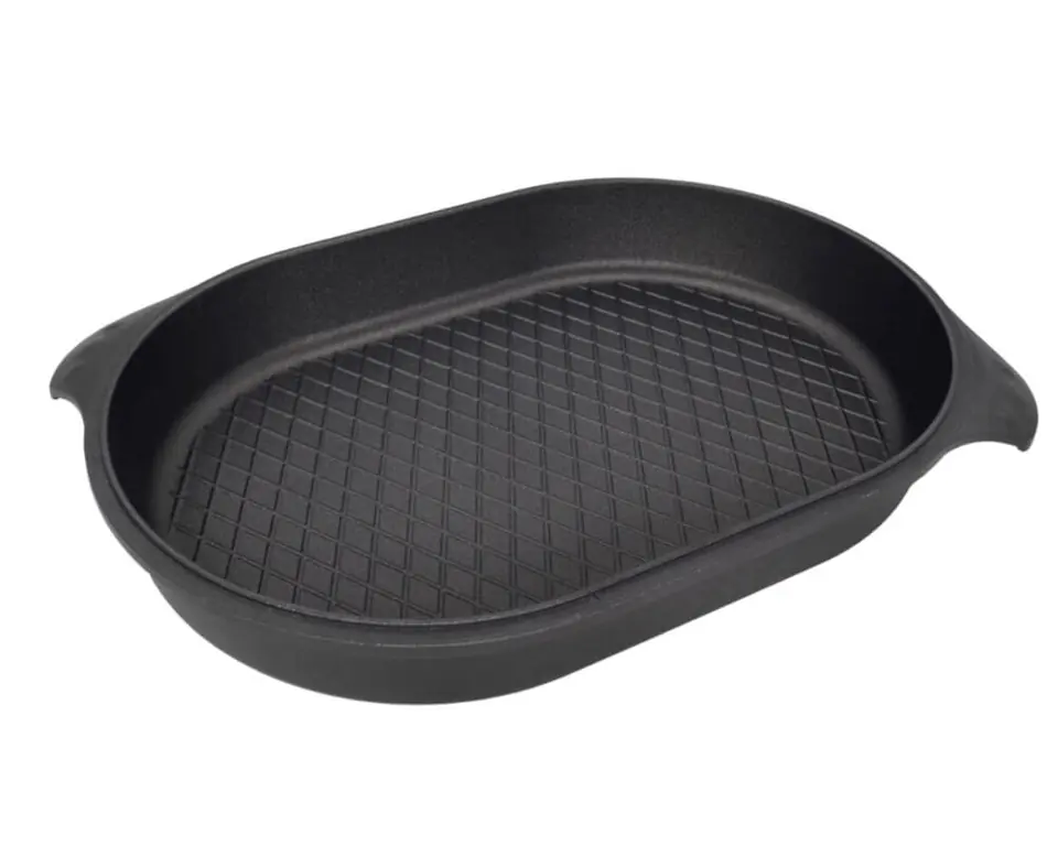 Titanium-Deep-Double-Roaster-40X27X12-Bottom-ONLY-Picture 4