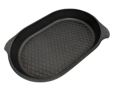 Titanium Deep Double Roaster 40X27X7 Top ONLY Picture