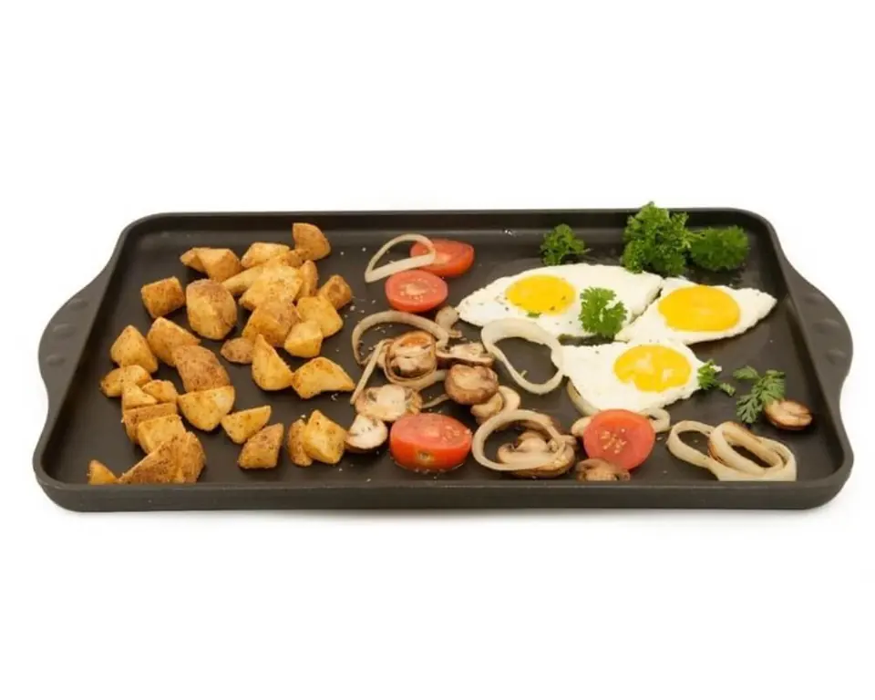 Titanium LARGE GRILL PAN 43X28X2 Flat Picture